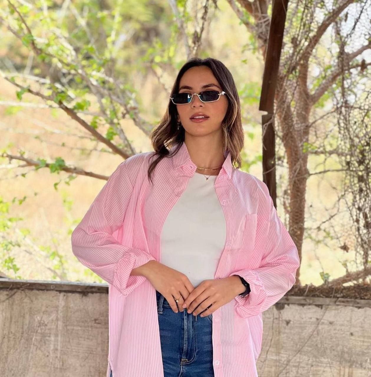 Striped Oversized Shirt