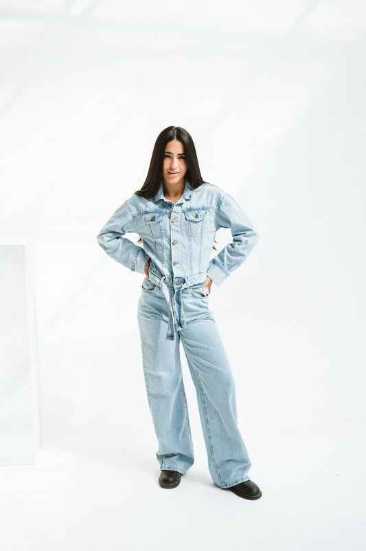 Denim jumpsuit