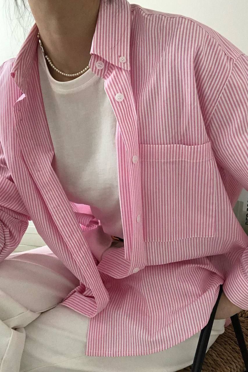 Striped Oversized Shirt