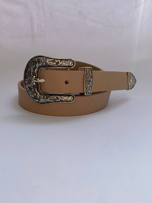 Leather belt